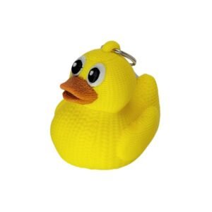 Knitted Ducky Backpack Charm