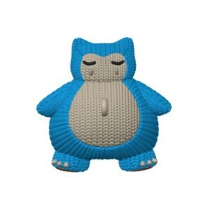 Knitted Snorlax Backpack Charm, Knitted Snorlax Keychain