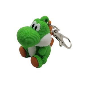 Knitted Yoshi Backpack Charm