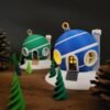 Christmas Bauble Fairy House