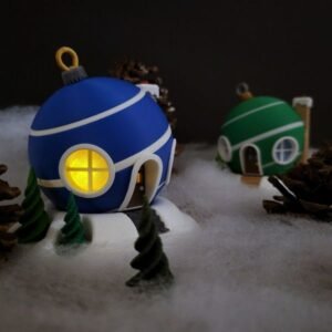 Christmas Bauble Fairy House