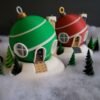 Christmas Bauble Fairy House