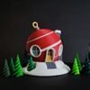 Christmas Bauble Fairy House