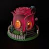 Rose Petal Place Fairy House