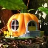 Enchanted Pumpkin Haven Fairy House