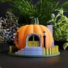 Enchanted Pumpkin Haven Fairy House