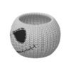 Knitted Jack Skellington Candy Bowl