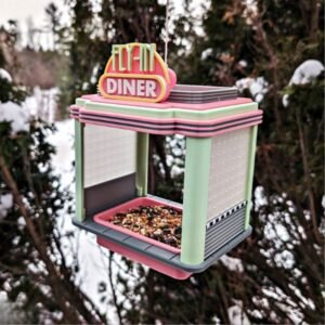 Retro Diner Bird Feeder